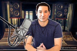 Anthony Di Iorio speaking on a podcast