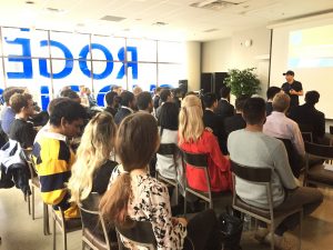 Anthony Di Iorio speaking at a Conference